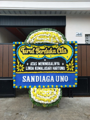 Papan Bunga Duka di Matan Hilir Selatan